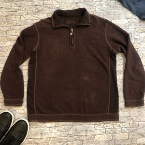 Tommy Bahama Jean Reversible 1/4 Zip Sweater